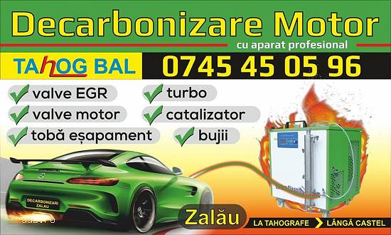 Decarbonizare motor ZALAU