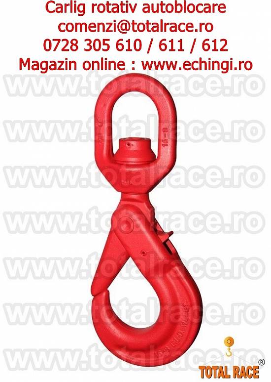 Carlige macara cu autoblocare Total Race