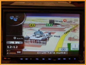 DVD AUTO 1DIN  2DIN cu Navigatie GPS All In One