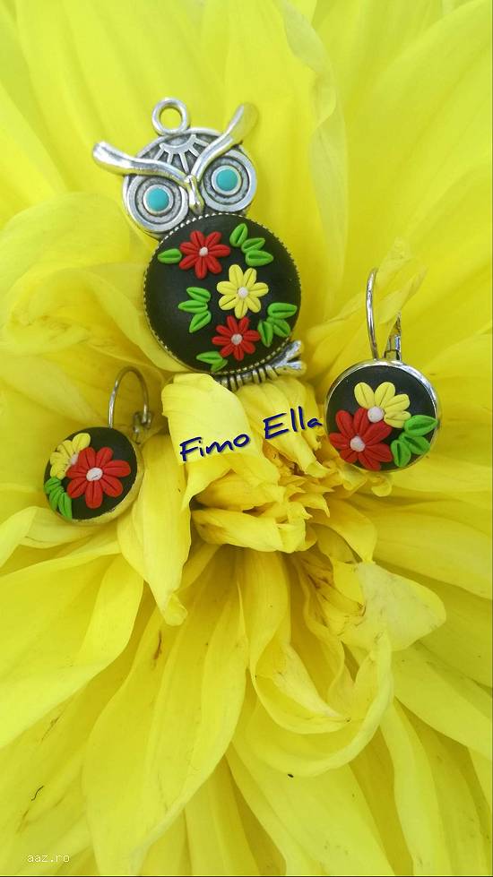 Căni ( seturi ,    tacâmuri ) și accesorii din fimo