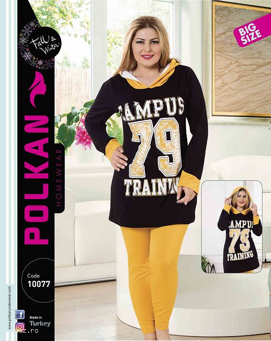 Pijamale - Compleu sport - Big size