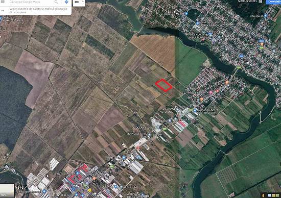 Teren intravilan/comercial Afumati la 200 m de rond autostrada