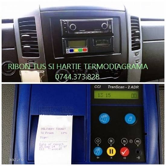 Banda tus termodiagramaTranscan,  Thermo King,  DataCold Carrier,  Euroscan,  TouchPrint,  Esco DR