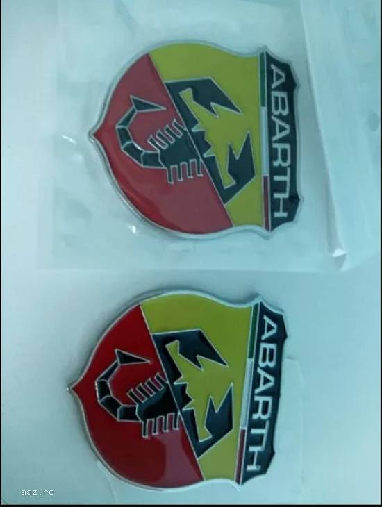 Emblema Logo 3D Abarth - Fiat Bravo Punto 500