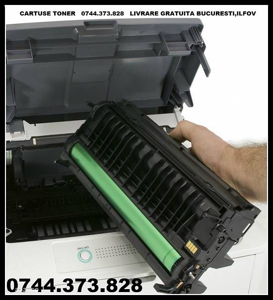 Cartuse laser toner,  livrare gratuita Bucuresti. Intr-o ora am venit,  comanda s-o onoram direct la