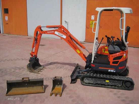 Miniexcavator Kubota &Basculabila Iveco Daily