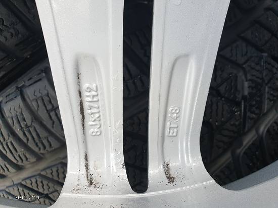Vind set complet de jante si anvelope de iarna pentru mercedes