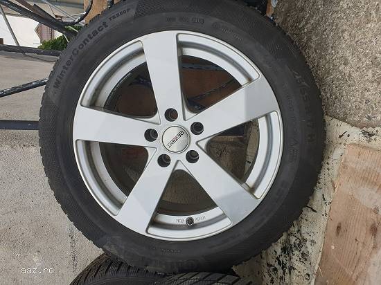 Vind set complet de jante si anvelope  de iarna  cu  gama ww audi mercedes