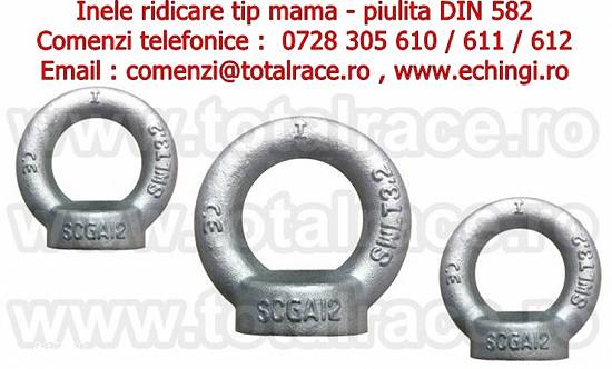 Inel ridicat cu filet interior tip mama DIN 582