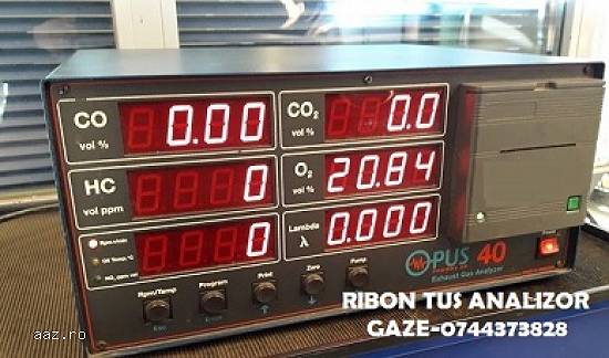 Ribon tus analizor gaze statii ITP-Protech Flux 5000,  AVL DiSmoke435,   Motor X770,  Tecnotest 488,