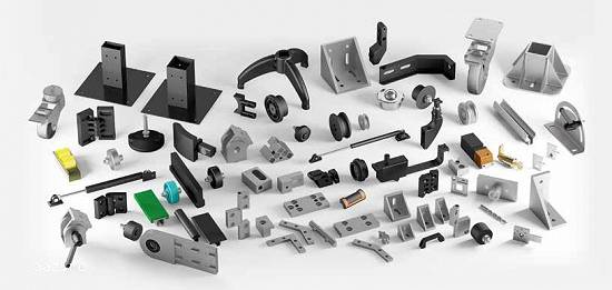 Profile aluminiu standardizate si accesorii industriale