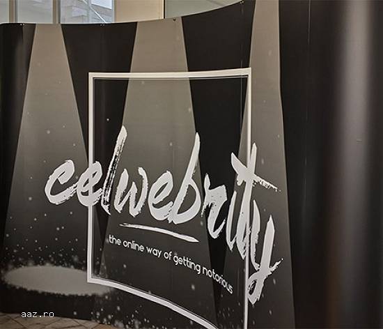 Pop-up spider curb 4X3 + + Personalizare cu Print Laminat