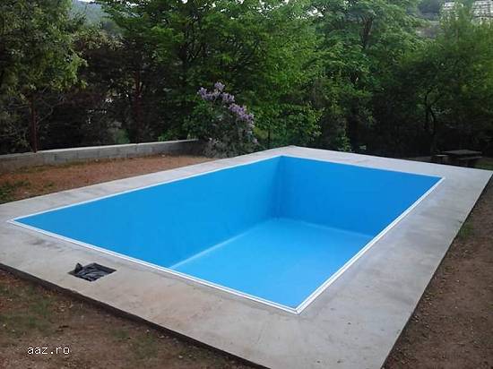 Placat - Finisat Piscine cu membrană pvc Liner