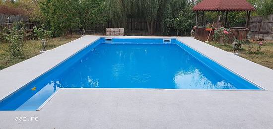 Placat - Finisat Piscine cu membrană pvc Liner