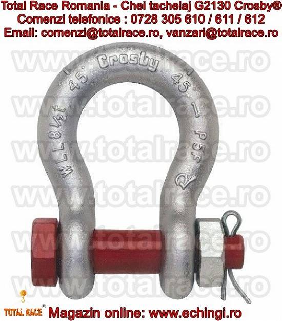 Accesorii lanturi si chingi : chei de tachelaj ,   gambeti G2140 Crosby