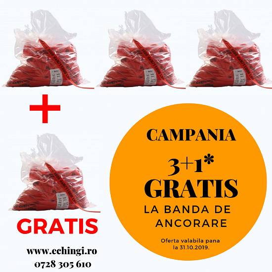 Super oferta : Banda de ambalare,   banda de ancorare 3+1 gratis