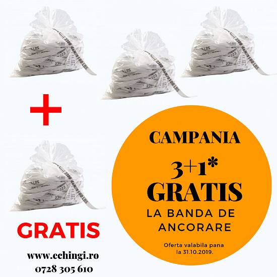 Super oferta : Banda de ambalare,   banda de ancorare 3+1 gratis