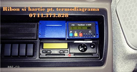 Ribon termodiagrama auto.Consumabile NOI,  role hartie si riboane