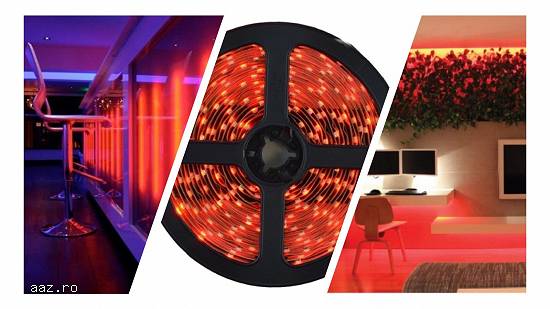 Banda Cu Led,   doar 19 lei pentru 5 metri