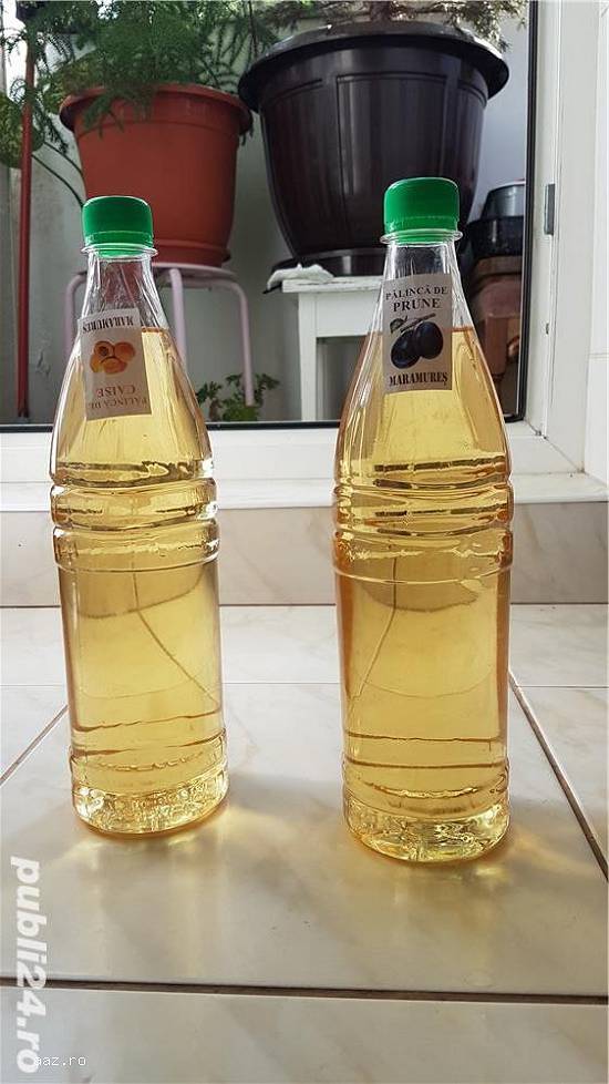 Vand palinca de Maramures din prune si din caise 53-55 grade