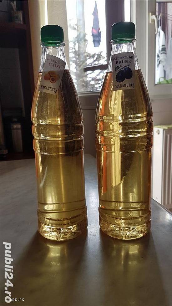 Vand palinca de Maramures din prune si din caise 53-55 grade
