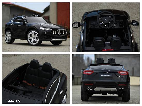 Kinderauto Maserati Levante 2x35W STANDARD #Negru