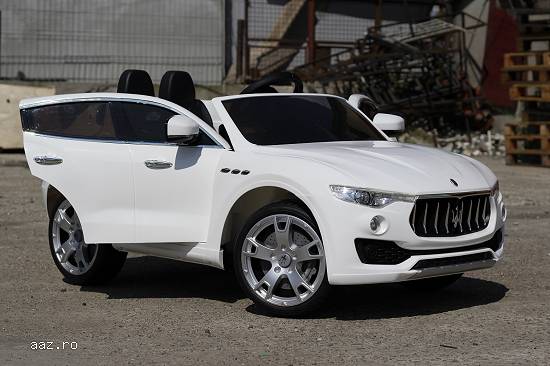 Kinderauto Maserati Levante 2x45W PREMIUM #Alb