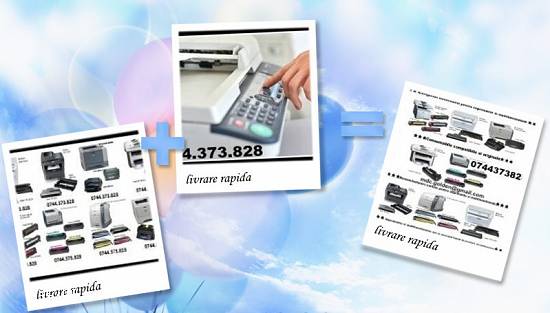 Cartuse si service imprimante HP,  Canon,  Epson,   Samsung,   Xerox.