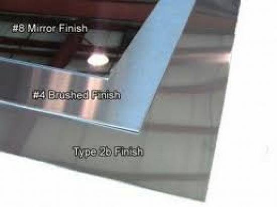 Tabla inox scotch brite 1x1250x2500mm satinata fin periata SB SB+PVC