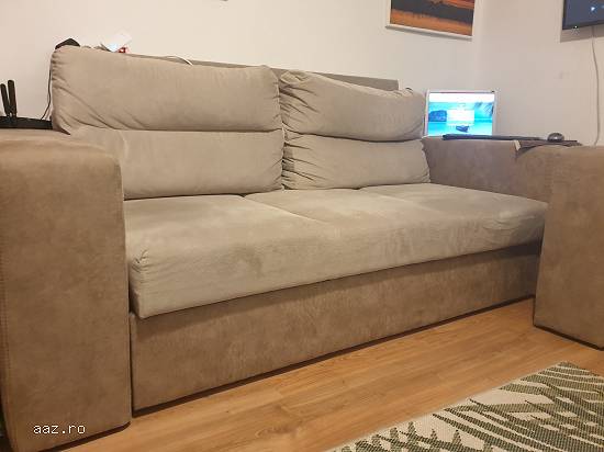 Set canapea plus doua fotolii,   utilizate 3 luni,   Mobexpert