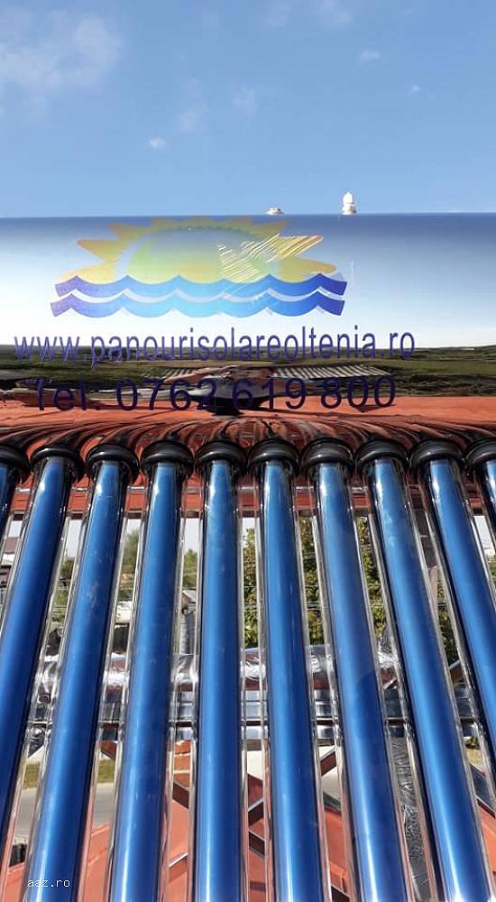 Panou solar apa calda nepresurizat – integral INOX – 100L