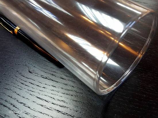 Cutii rotunde (cilindri) din plastic transparent diametru 6 cm