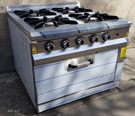 Aragaz inox gaz profesional