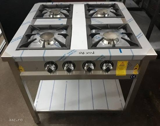 Aragaz inox gaz profesional