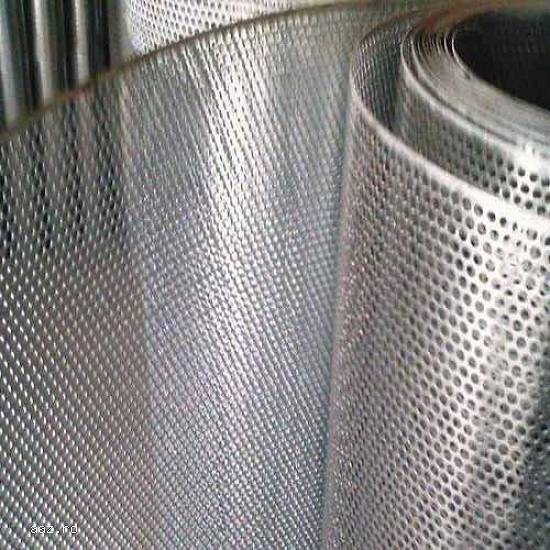 Tabla perforata otel 1x1000x2000mm R1.1T2  Rv 1.1-2 perforatie rotunda 1.1mm pas 2m foaie gaurita st