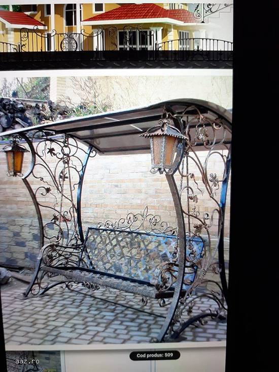 Confectii metalice,    garduri,    porti,    mobilier interior / exterior din fier