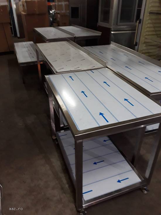 mese inox de lucru profesionale STOC