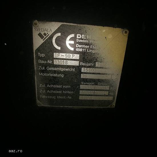Lichidator judiciar,    vand repartizor asfalt DEMAG