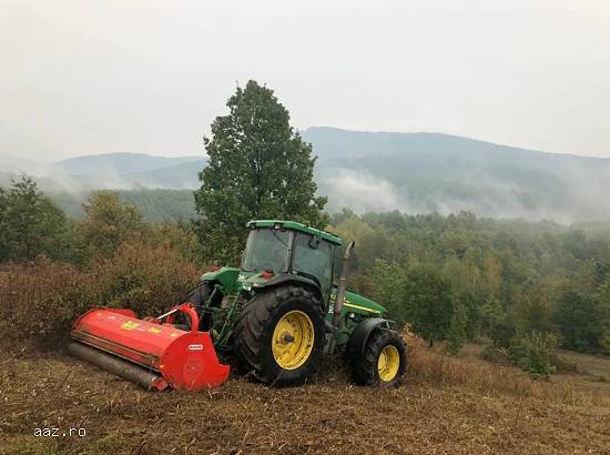 Defrisare,   curatare terenuri agricole cu tocatori profesionale