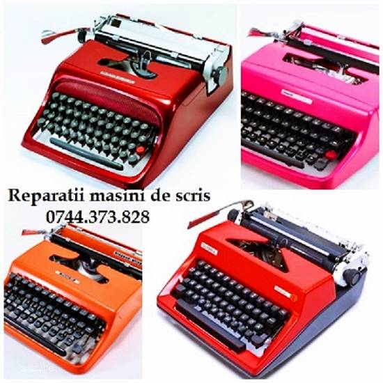 Reparatie masina de scris-0744.373.828