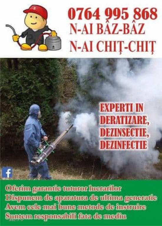 Dezinsectie Deratizare Dezinfectie ULV