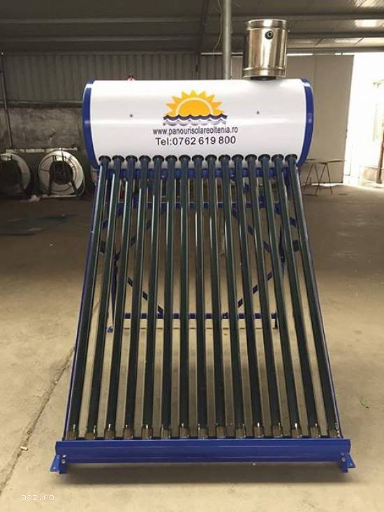Panou solar apa calda nepresurizat – inox - 100L