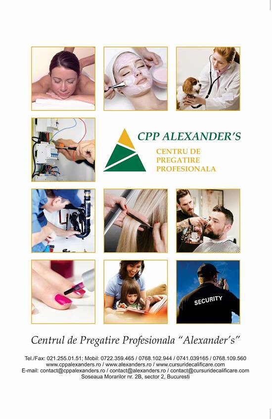Cursuri de calificare,   initiere si perfectionare acreditate
