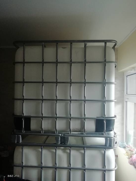 Bazine 1000 l alimentare pe palet metalic sau plastic
