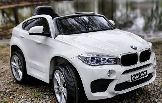 Masinuta electrica Kinderauto BMW X6M 2x35W STANDARD #Alb