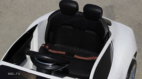 Masinuta electrica Maserati Alfieri echipata STANDARD #Alb
