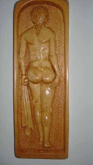 sculptura in lemn