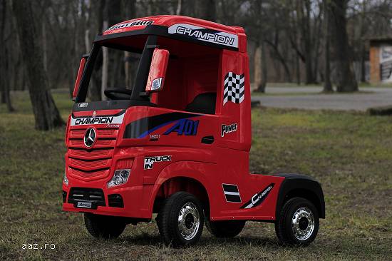 Camion electric Mercedes ACTROS echipata PREMIUM #RED