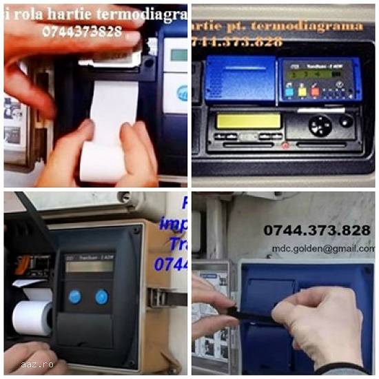Riboane tusate si role hartie termodiagrame 0744373828 Euroscan,   Esco,   Comet T-Print 2 ,   Carri