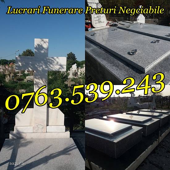 Placari Cavouri Cruci Monumente Funerare Marmura Granit Ieftine